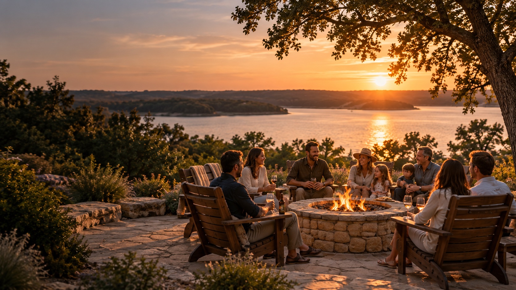 Good company comes naturally here.